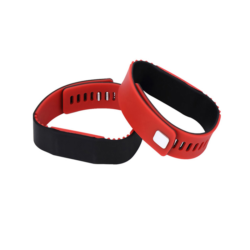 RFID水上樂(lè)園硅膠手環(huán)定做工廠(chǎng)NFC智能硅膠腕帶3